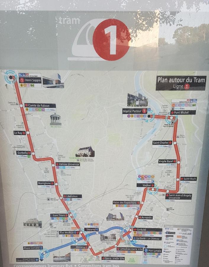 New Cheap Private Room, Kitchen , Overwieuw Sea,Tram On Spot, 12 Minutes From Nice Train Station With Tram , Beach In 17 Min Tram , Chambre Privee Pas Cher, Cuisine Equipee , Tram Sur Place, Apercu Mer, 12 Min De La Gare De Nice Avec Le Tram, 17 Min Exterior photo
